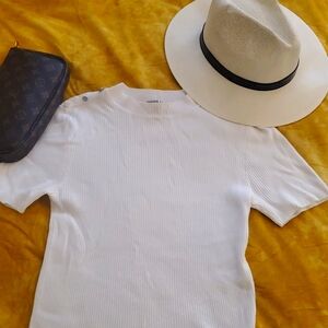 Forever 21 Button detail top sz LG